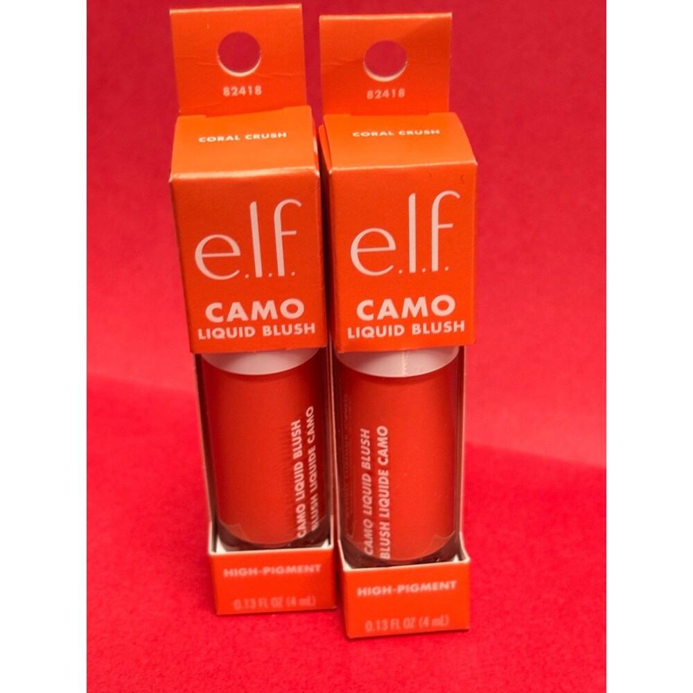e.l.f. Camo Liquid Blush Coral‎ Crush Set of 2 New in packaging